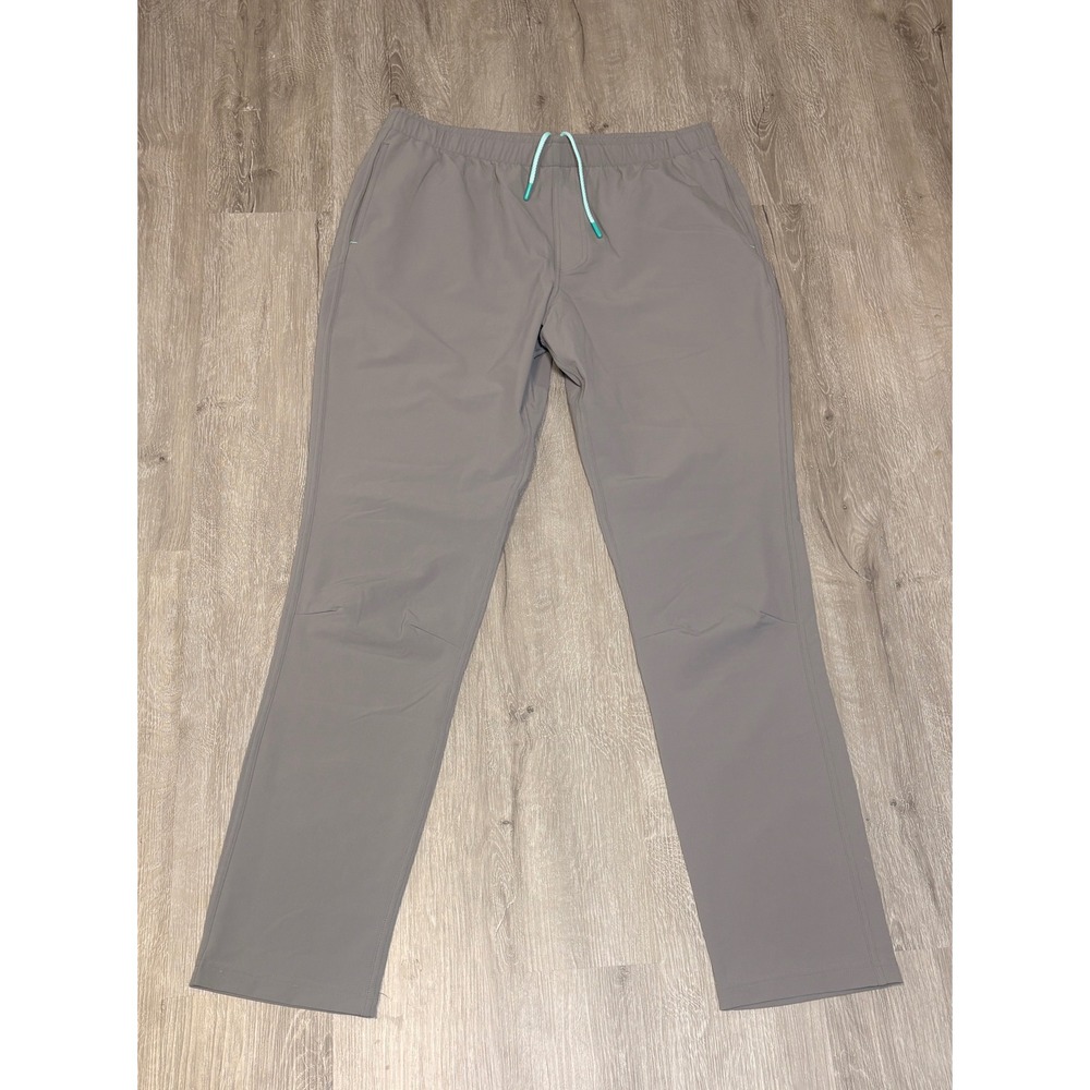 Myles Apparel Everyday Pant Fog Grey Mens Large 32 Inseam NWT